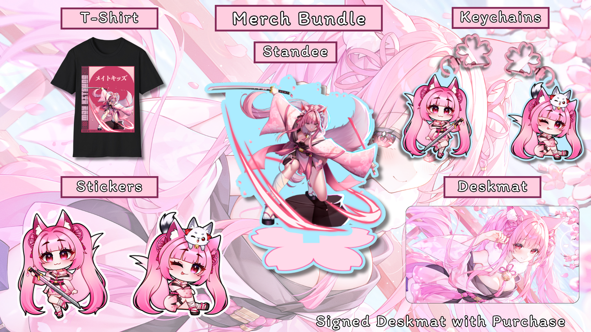 Maykitsune Spring Merch Bundle
