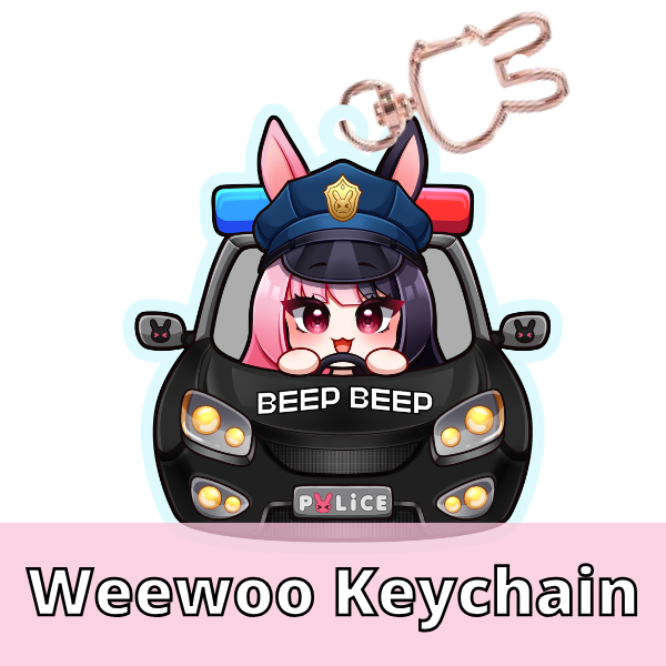 Marshie WeeWoo Keychain Preorder