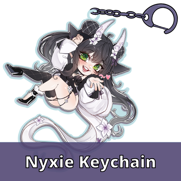 Nyxie Keychain