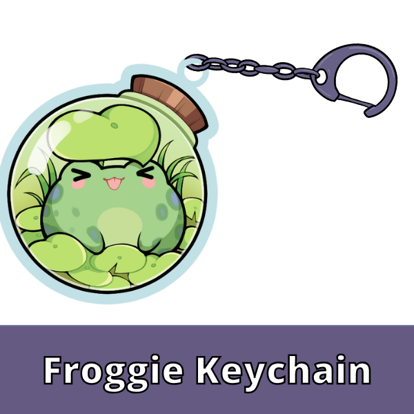Nyxie Froggy Keychain