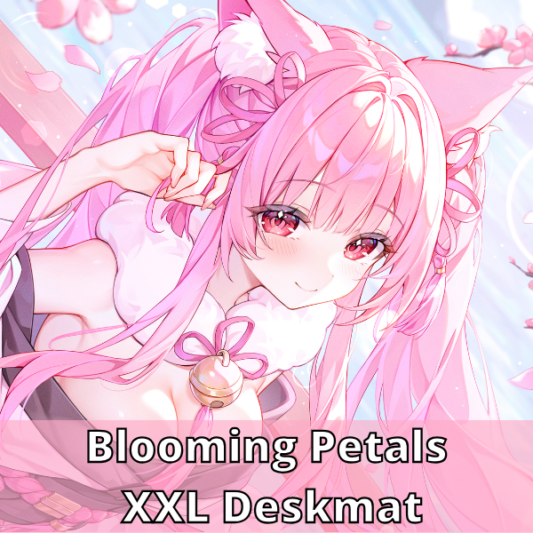 Maykitsune Blooming Petals Deskmat XXL
