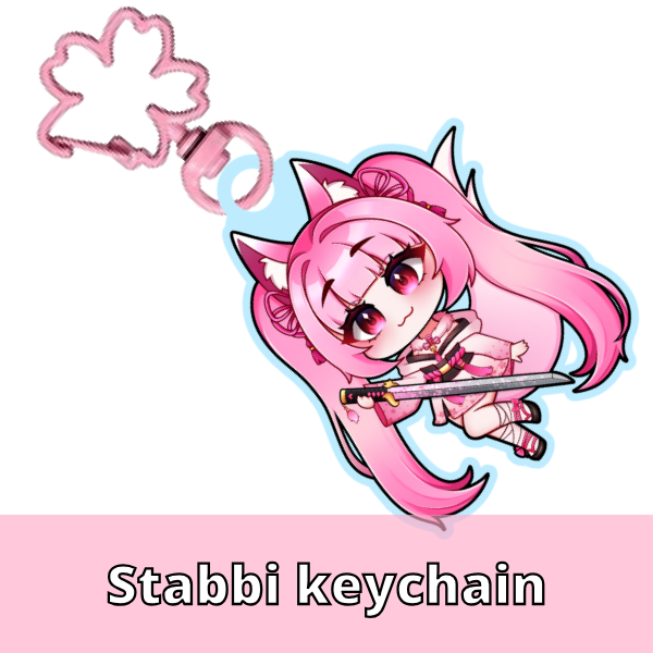 Maykitsune Stabbi Keychain