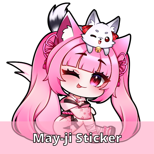 Maykitsune Spring Stickers