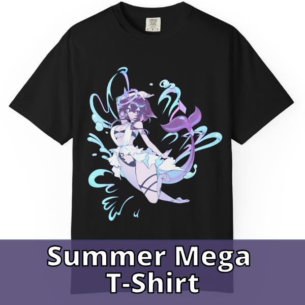 Summer Megalodon T Shirt