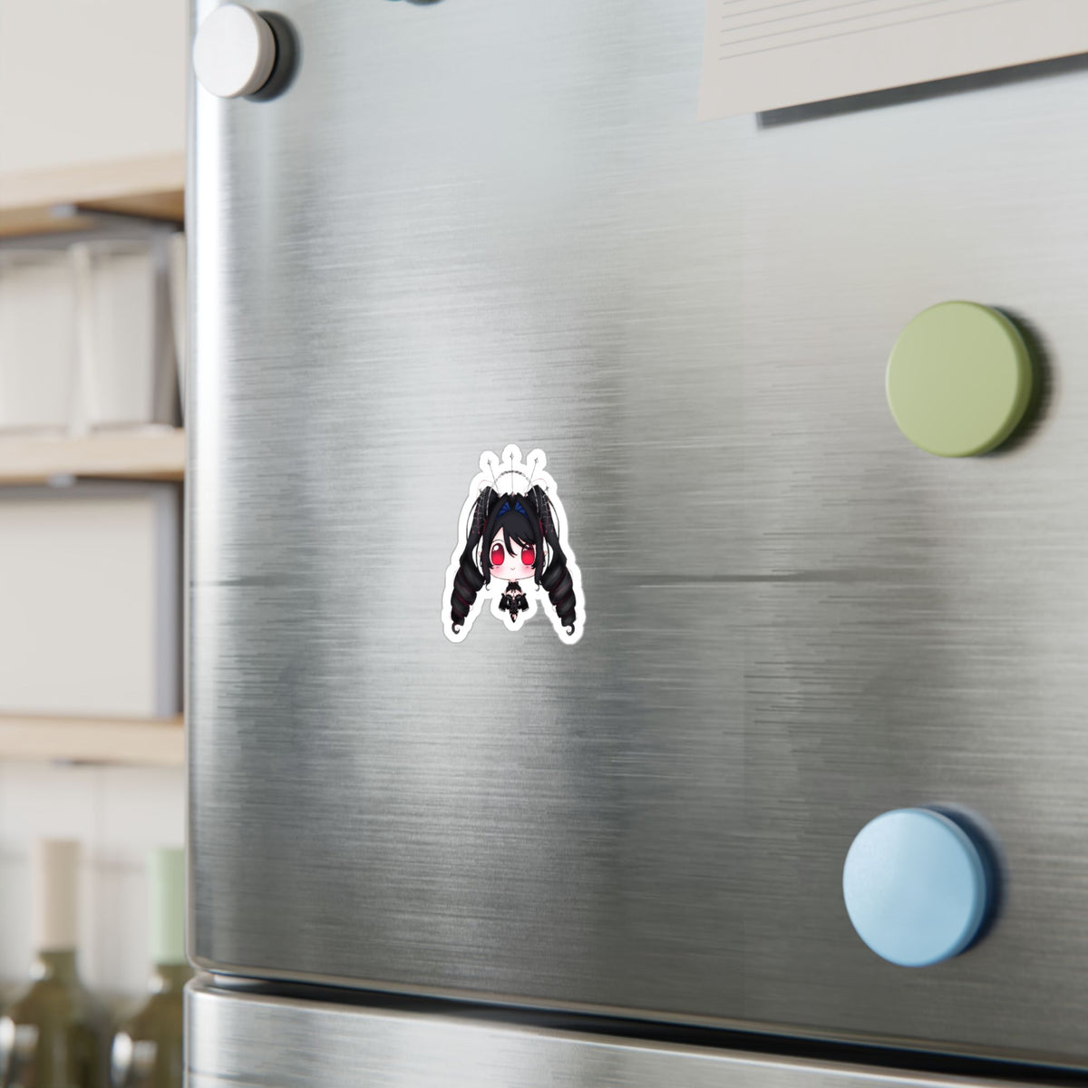 MikaVampire Mouth Closed Stickers