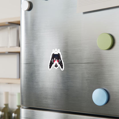 MikaVampire Mouth Closed Stickers