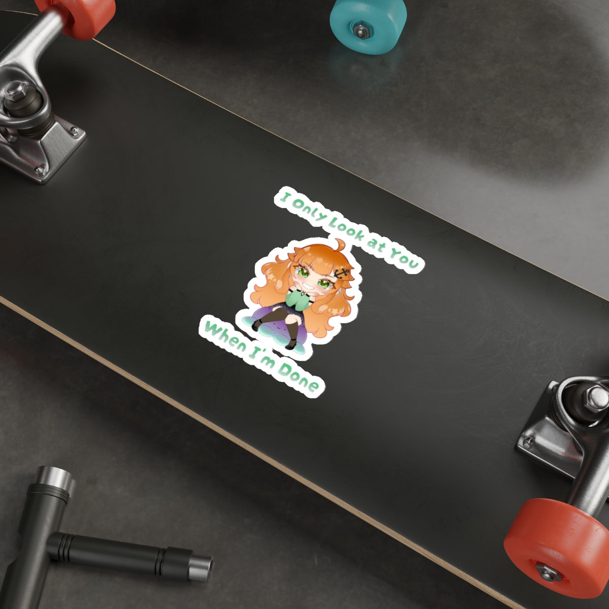 Ginger I look at you Sticker