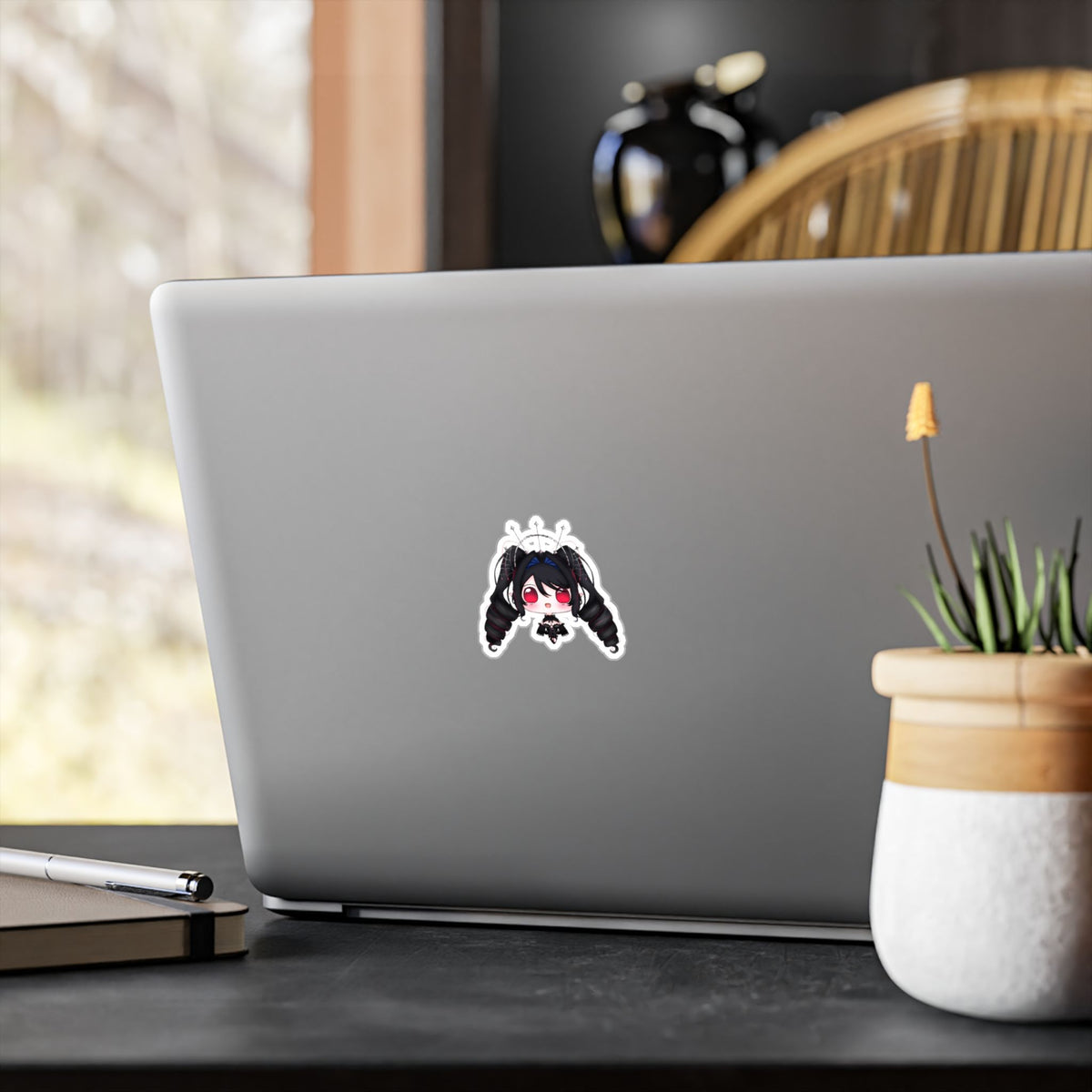 MikaVampire Mouth Open Stickers