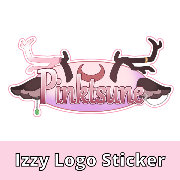 Izzy Logo sticker