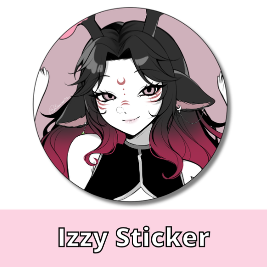 Izzy Sticker