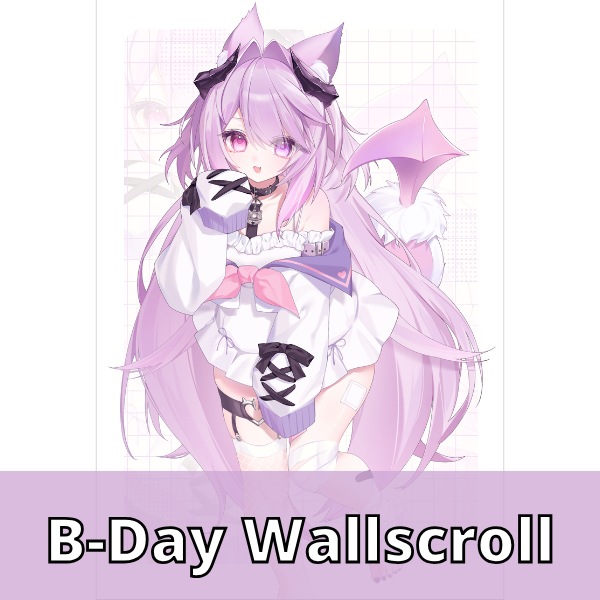 Fae B-Day Wallscroll
