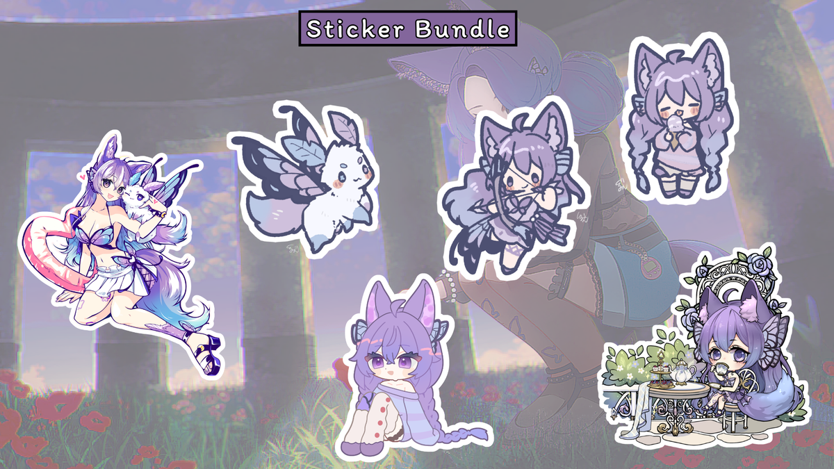 Pwistine Stickers