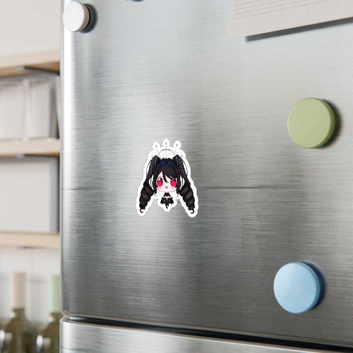MikaVampire Mouth Open Stickers