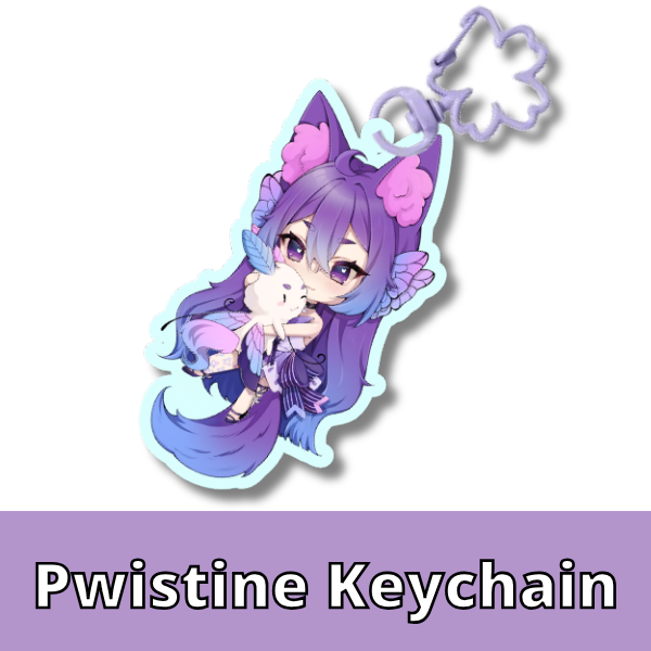 Pwistine Keychain