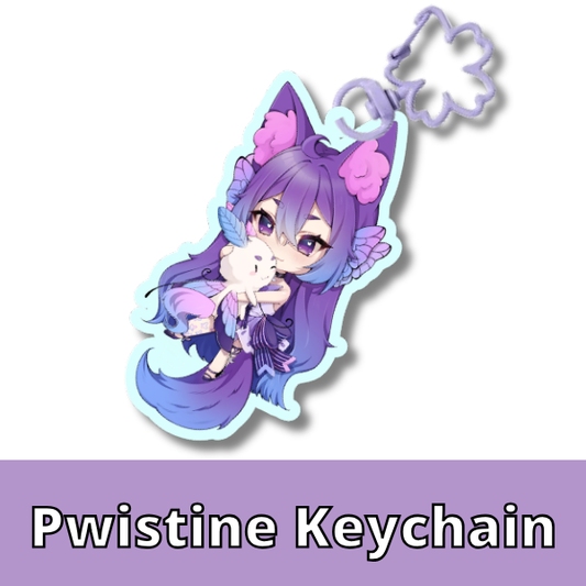 Pwistine Keychain