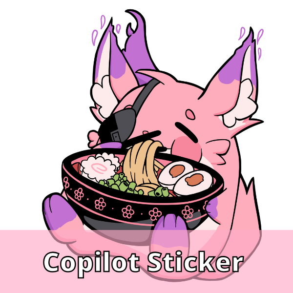 Meicha Copilot Sticker -PreOrder-