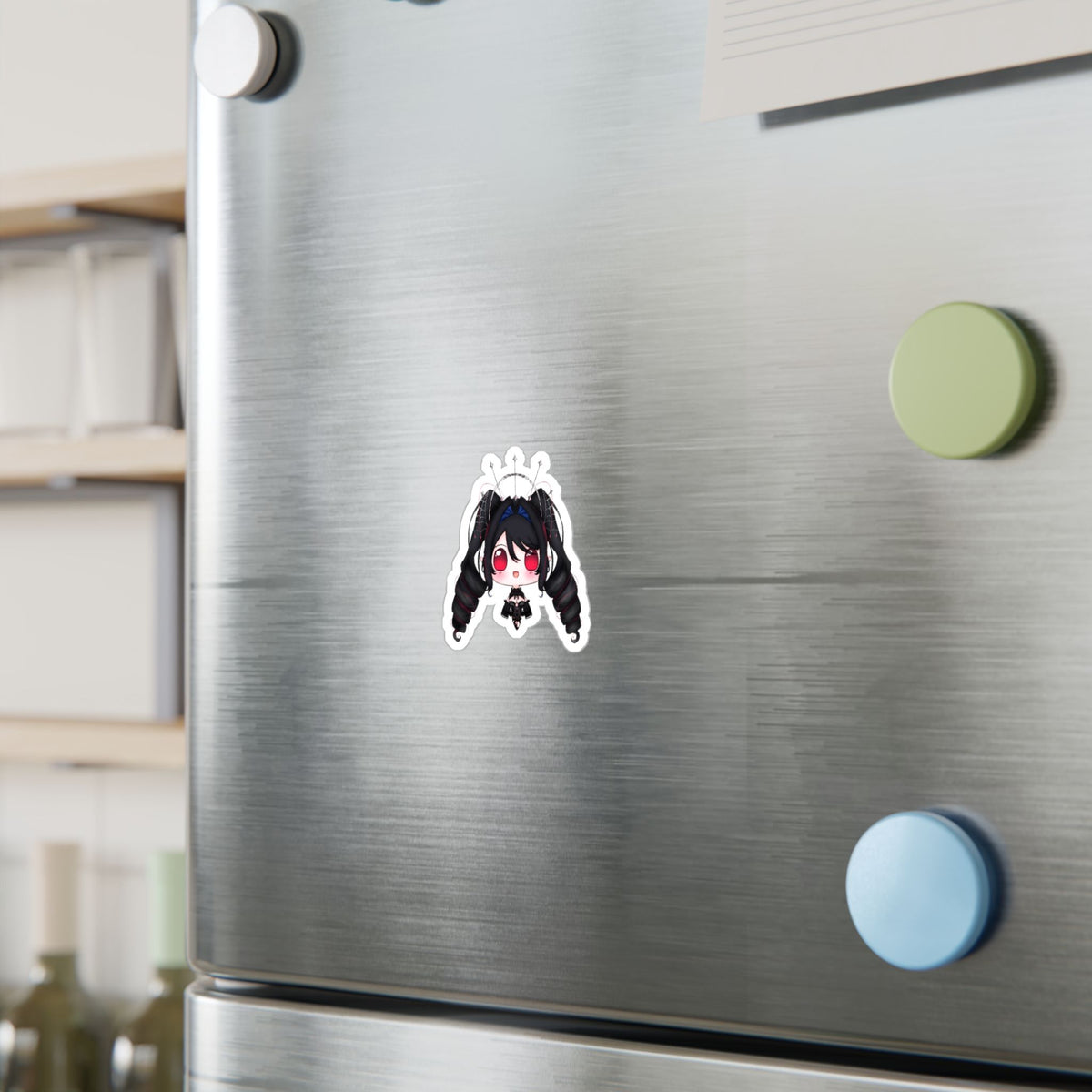 MikaVampire Mouth Open Stickers