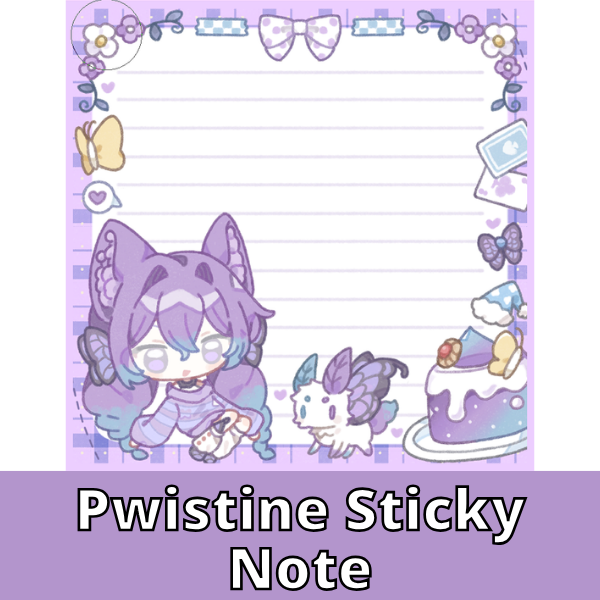 Pwistine Sticky Note