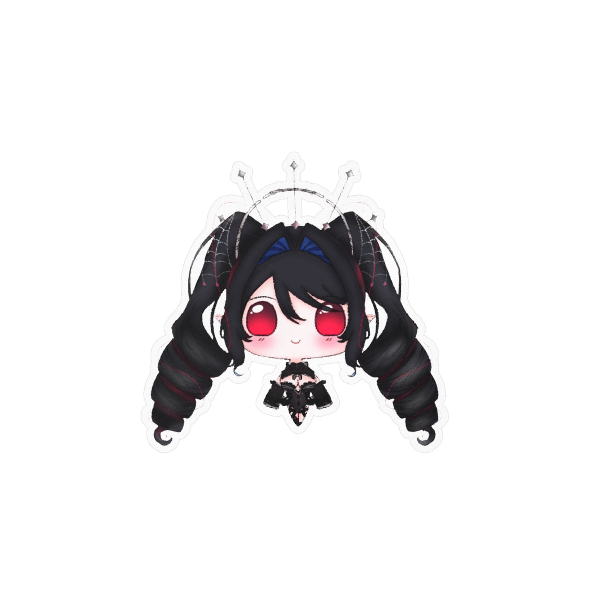 MikaVampire Mouth Closed Stickers