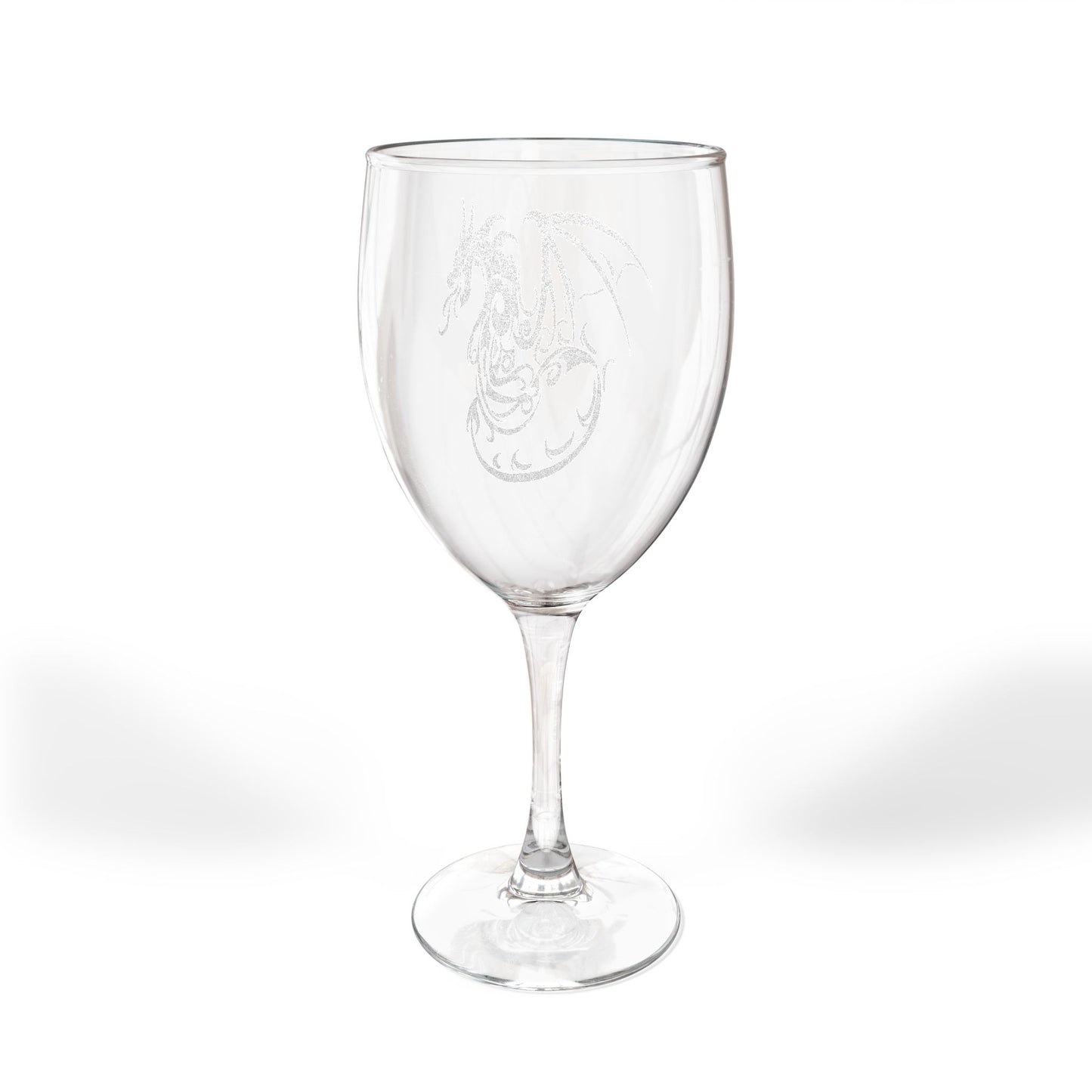 Mezil Engraved Wine Glass