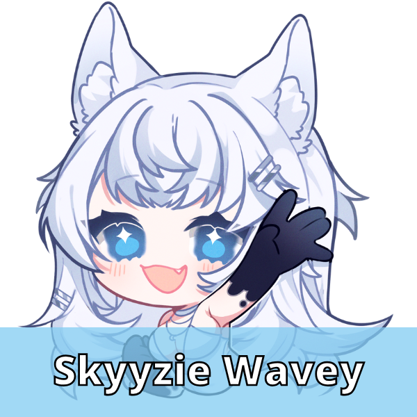 Skyyzie Wavey Sticker