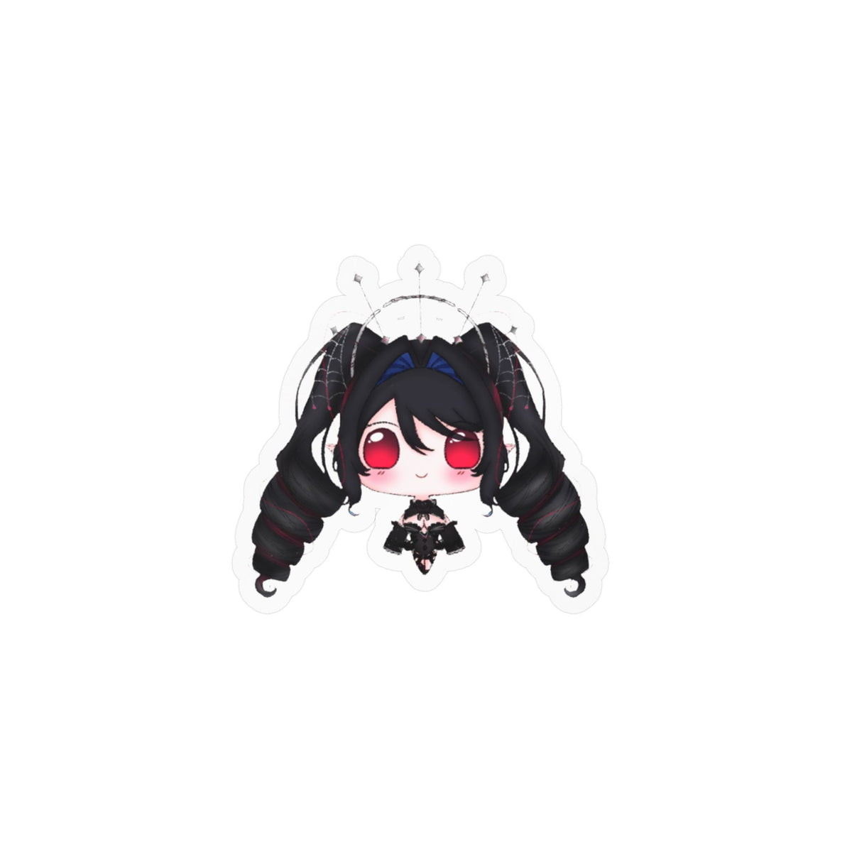 MikaVampire Mouth Closed Stickers