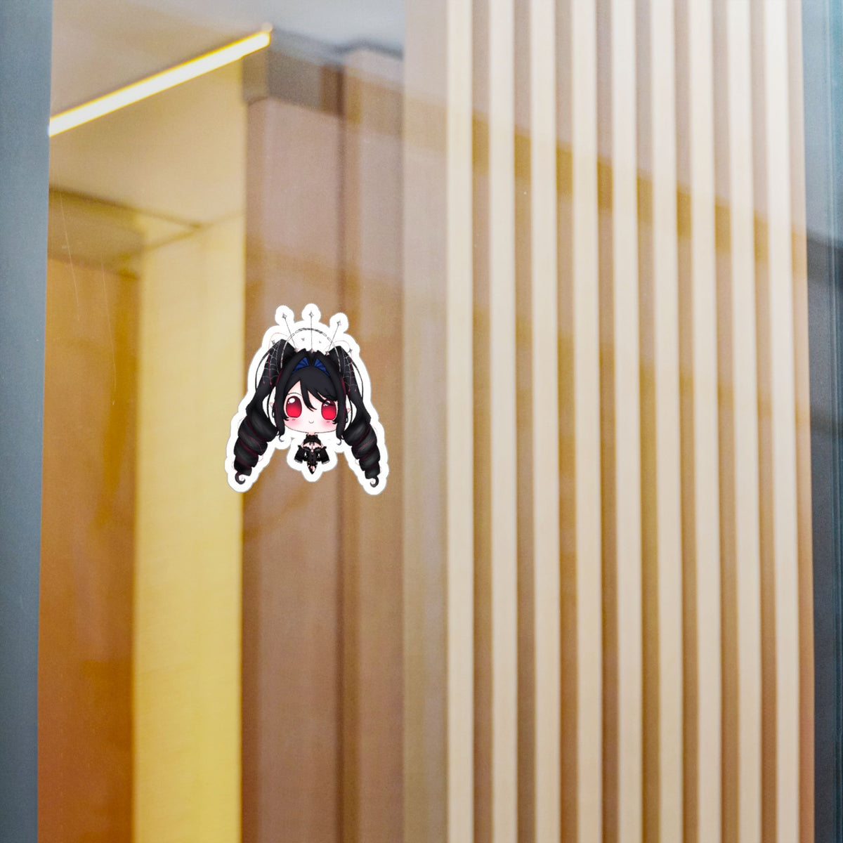 MikaVampire Mouth Closed Stickers