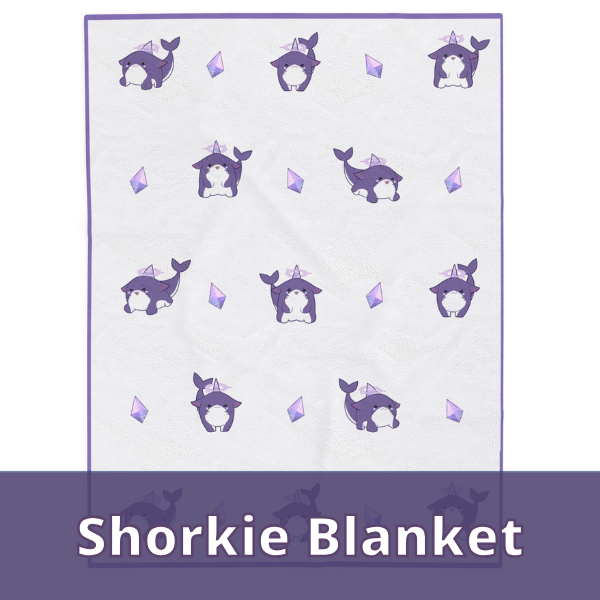 Megalodon Throw Blanket