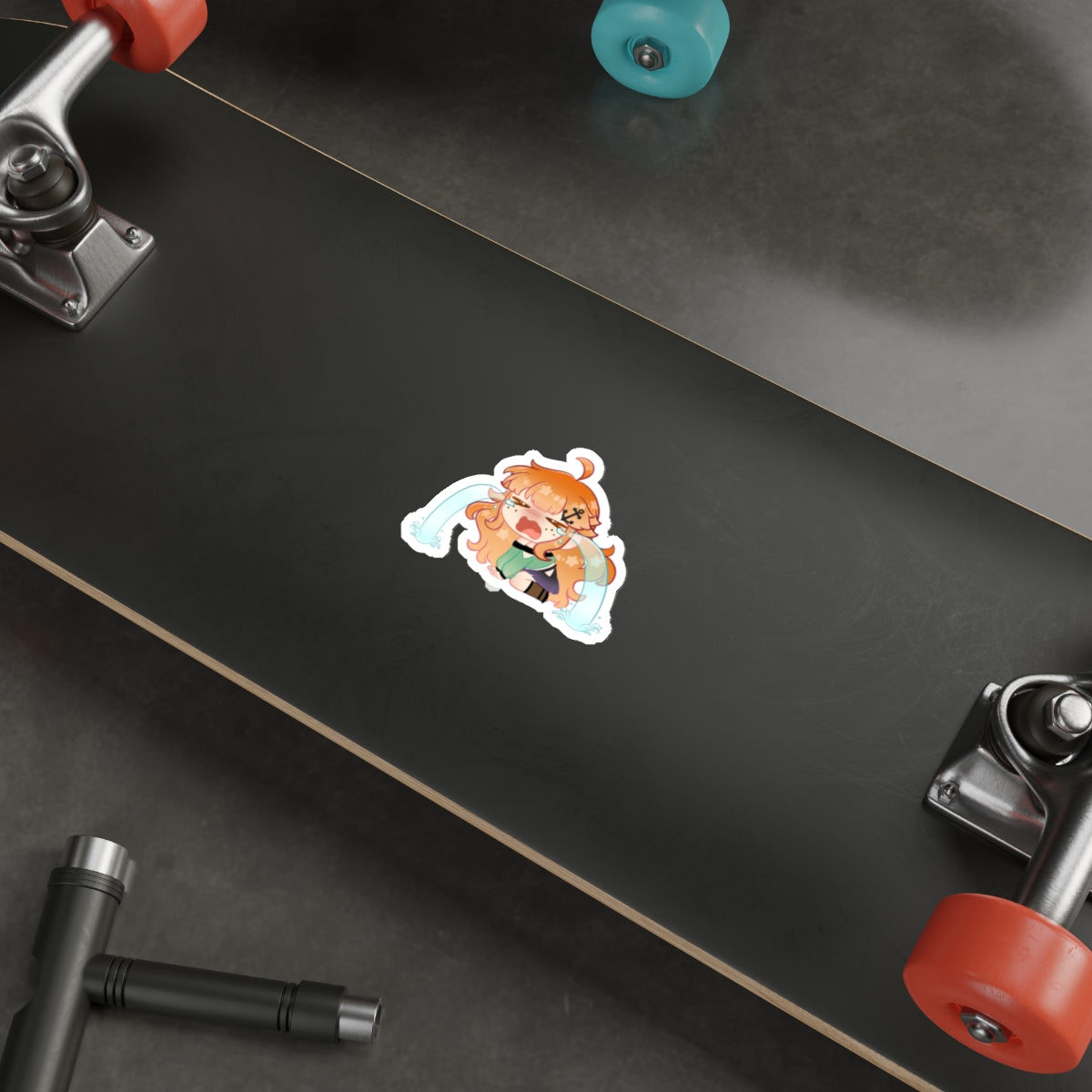 Ginger Syren tears Sticker