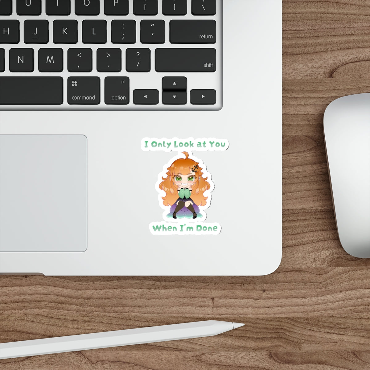 Ginger I look at you Sticker