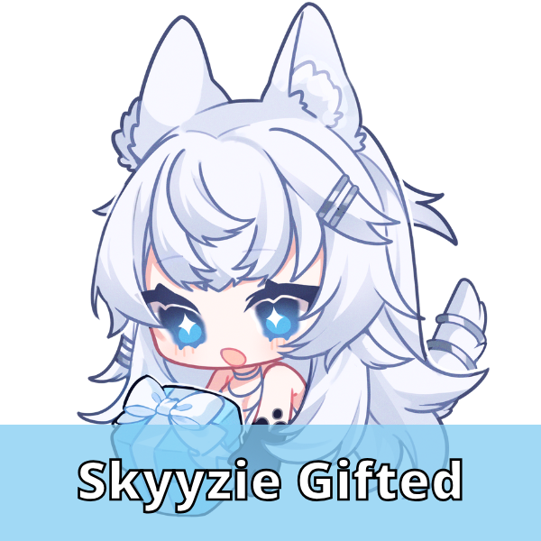 Skyyzie Gifted Sticker