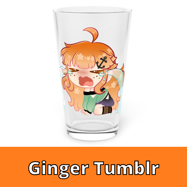 Ginger Pint Glass