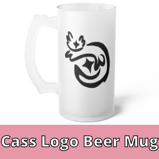 Cass Frosted Beer Mug