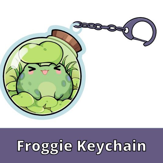 Nyxie Froggy Keychain
