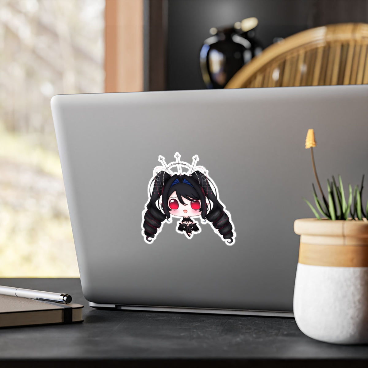 MikaVampire Mouth Open Stickers