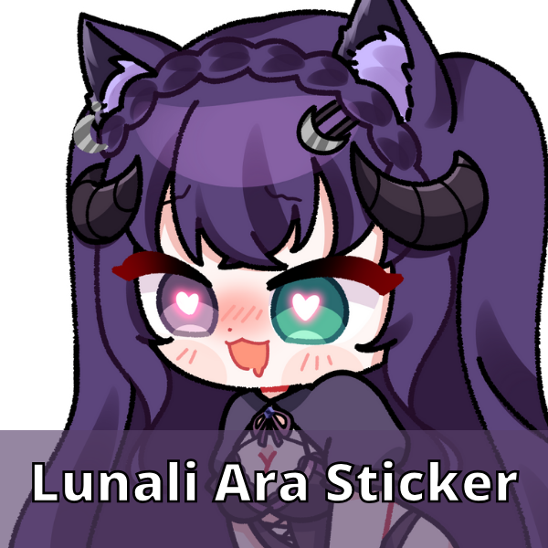 Lunali Ara Sticker