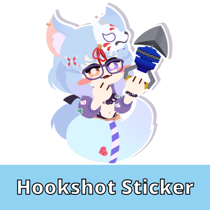 Cup Now You're Thinking With Hookshots! Sticker
