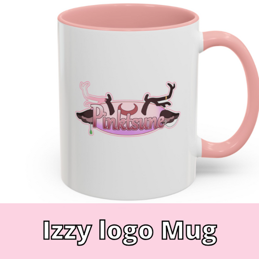 Izzy logo mug
