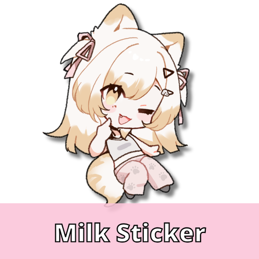 Cweamcat Milk Sticker -Pre-Order-