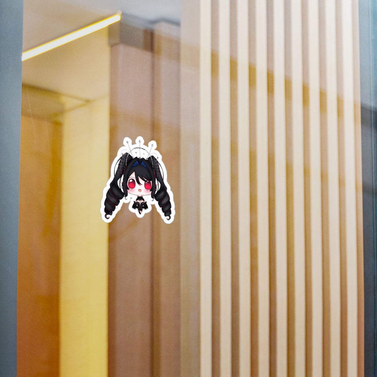 MikaVampire Mouth Open Stickers