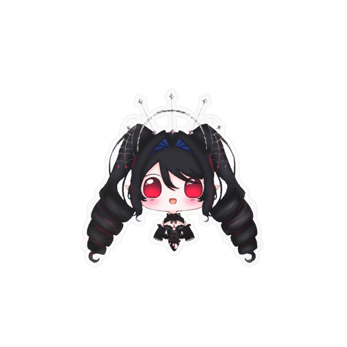 MikaVampire Mouth Open Stickers