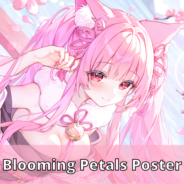 Maykitsune Blooming Petals Posters