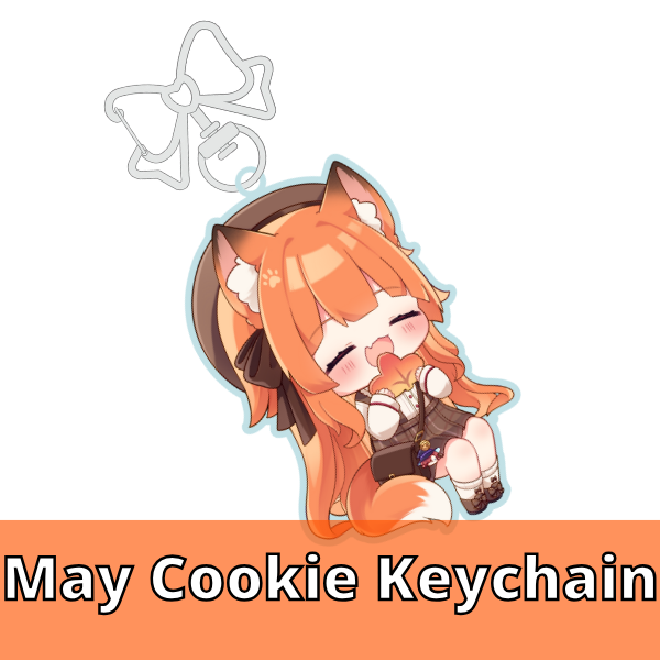 May Fall Cookie Keychain