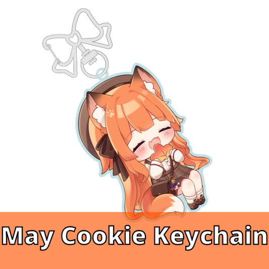 May Fall Cookie Keychain