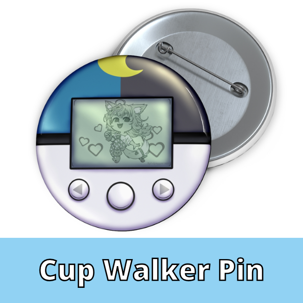 Cup Pokewalker Pin