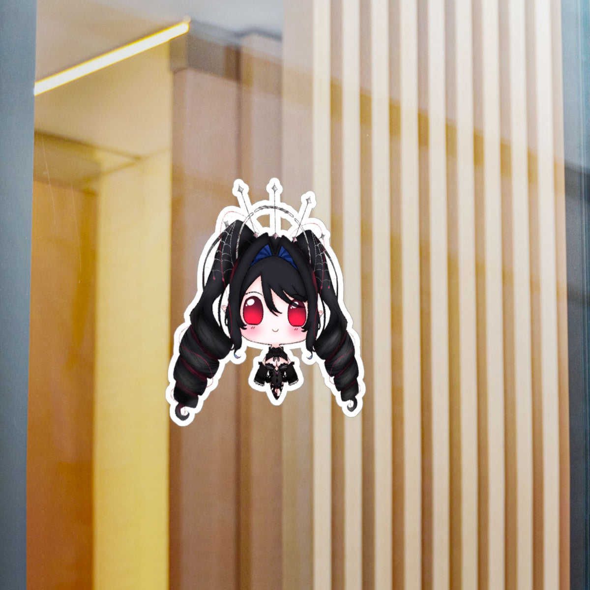 MikaVampire Mouth Closed Stickers