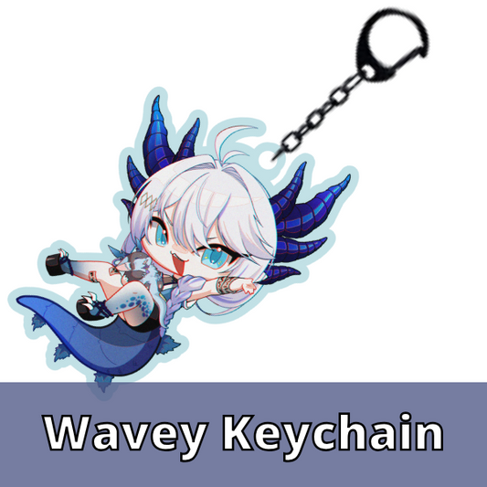 Kaiju Wavey Keychain - Pre-Order-