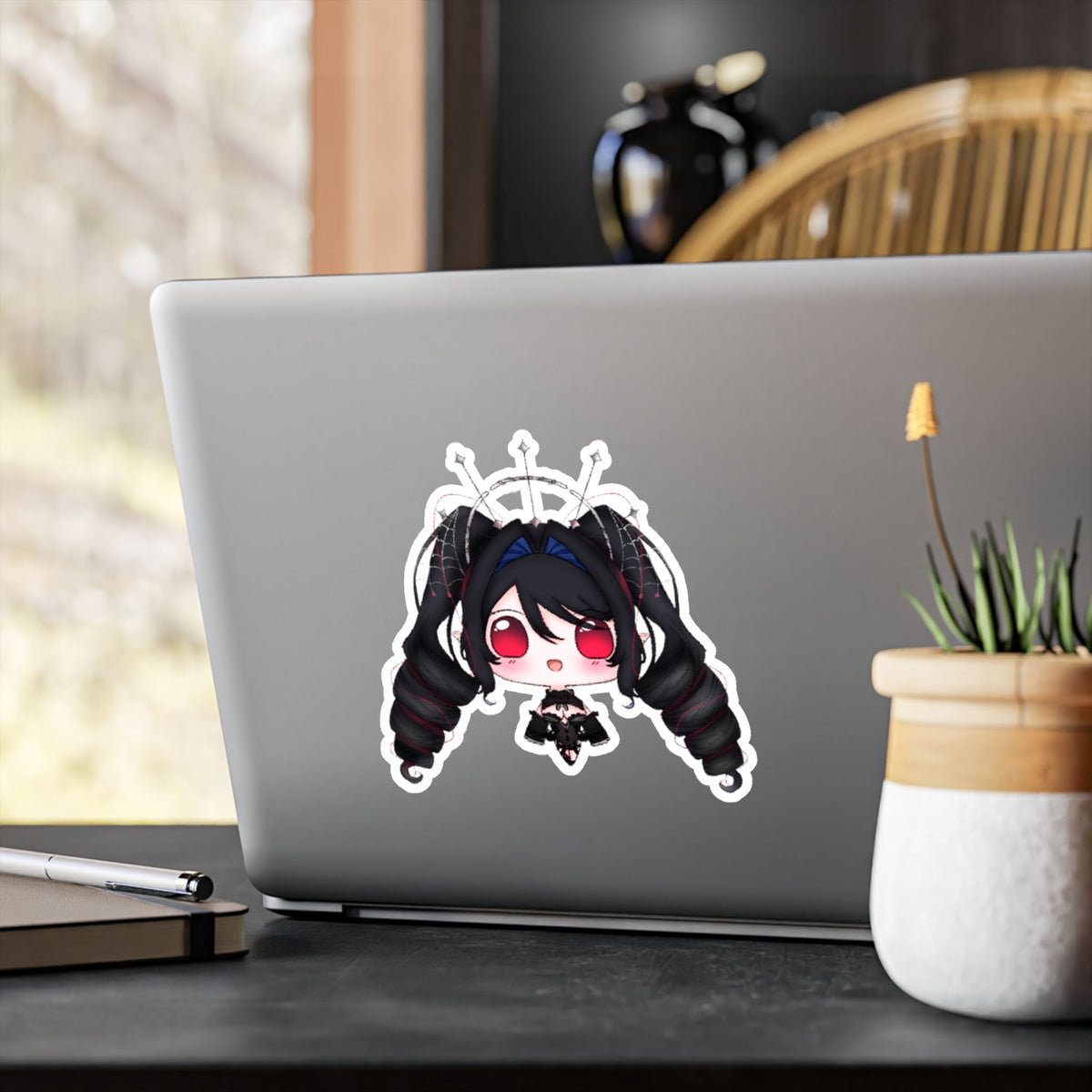 MikaVampire Mouth Open Stickers
