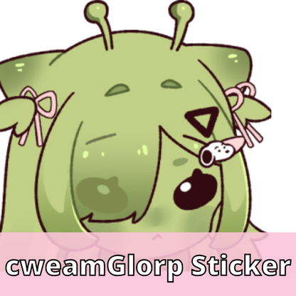 Cweamcat Emote Stickers [Pre-Order]