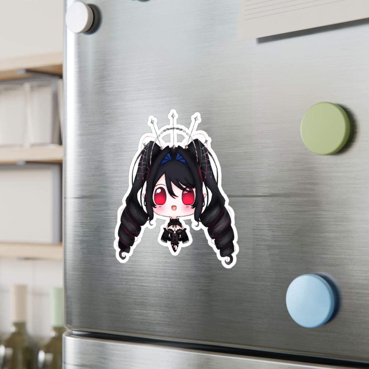 MikaVampire Mouth Open Stickers